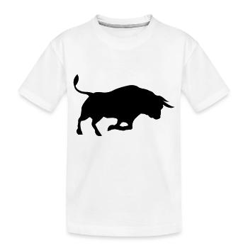 Taureau - T-shirt bio Premium Enfant - blanc - Devant