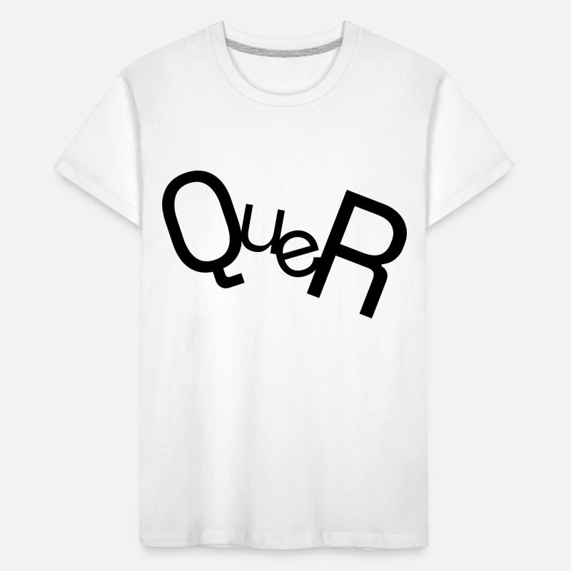 QUER Kinder Premium Bio T-Shirt