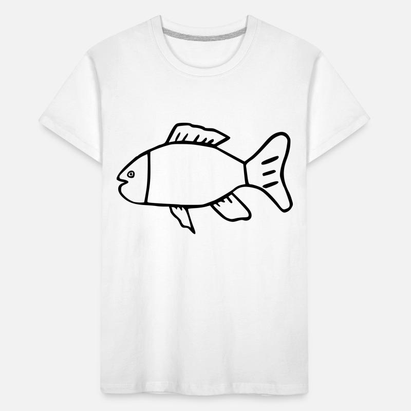 Fish Kids' Premium Organic T-Shirt