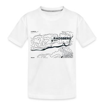 Topo Radsberg Parapente - T-shirt bio Premium Enfant - blanc - Devant