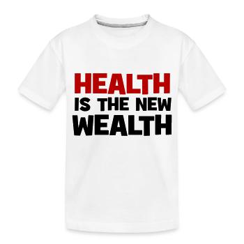 Bless you - Kids' Premium Organic T-Shirt - white - Front