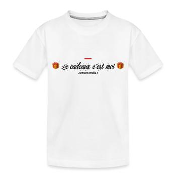 MERRY CHRISTMAS - Kids' Premium Organic T-Shirt - white - Front