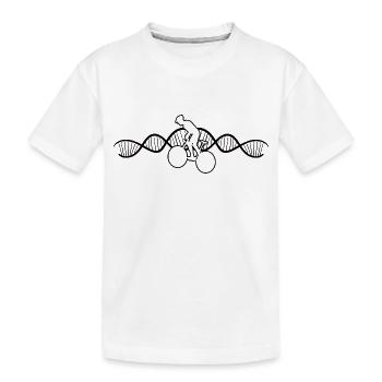 Vélo Vélo VTT Vélo Tour à vélo - T-shirt bio Premium Enfant - blanc - Devant