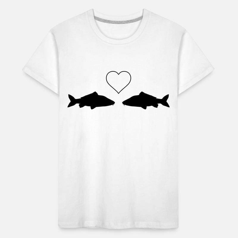 Fisch Liebe Kinder Premium Bio T-Shirt