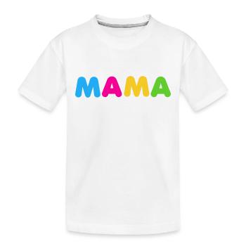 Mama Happiness Design - T-shirt bio Premium Enfant - blanc - Devant