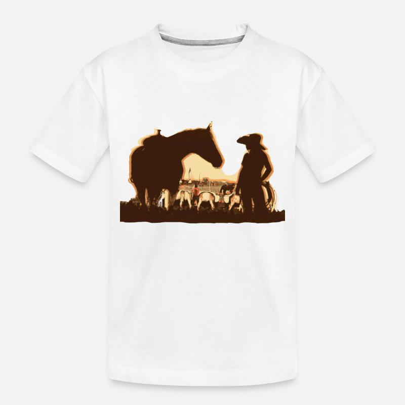 Conception Wester - T-shirt bio Premium Enfant - blanc