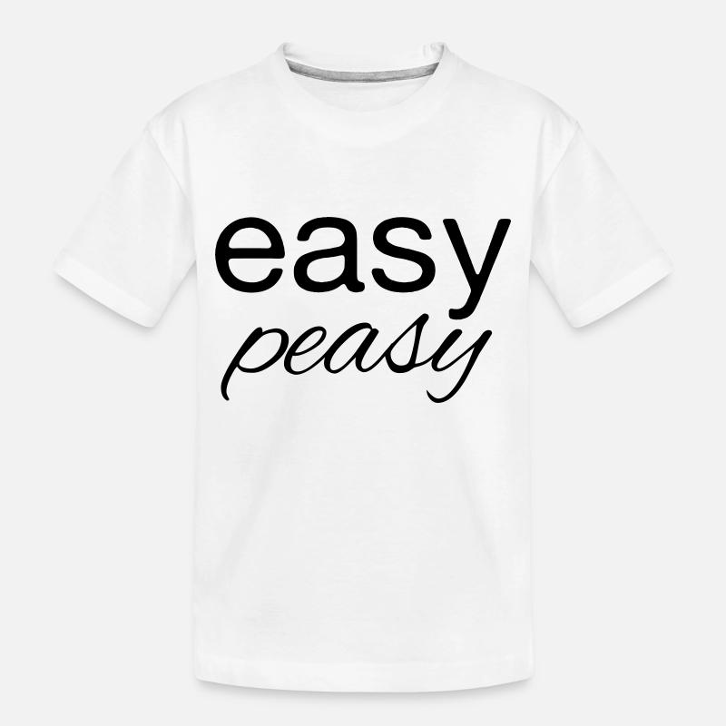easy peasy - Kinder Premium Bio T-Shirt - Weiß
