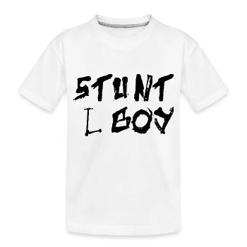 E-Scooter Roller Scooter - T-shirt bio Premium Enfant - blanc - Devant