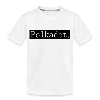 [HD] Polkadot - T-shirt bio Premium Enfant - blanc - Devant
