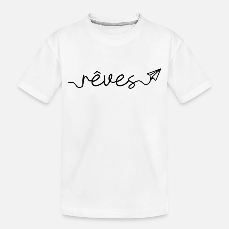 Träume - Kinder Premium Bio T-Shirt - Weiß