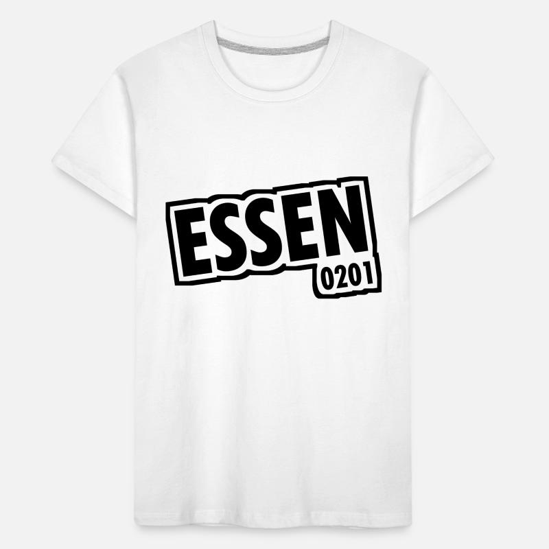 Essen - 0201 - Area Code - Slogan Kids' Premium Organic T-Shirt