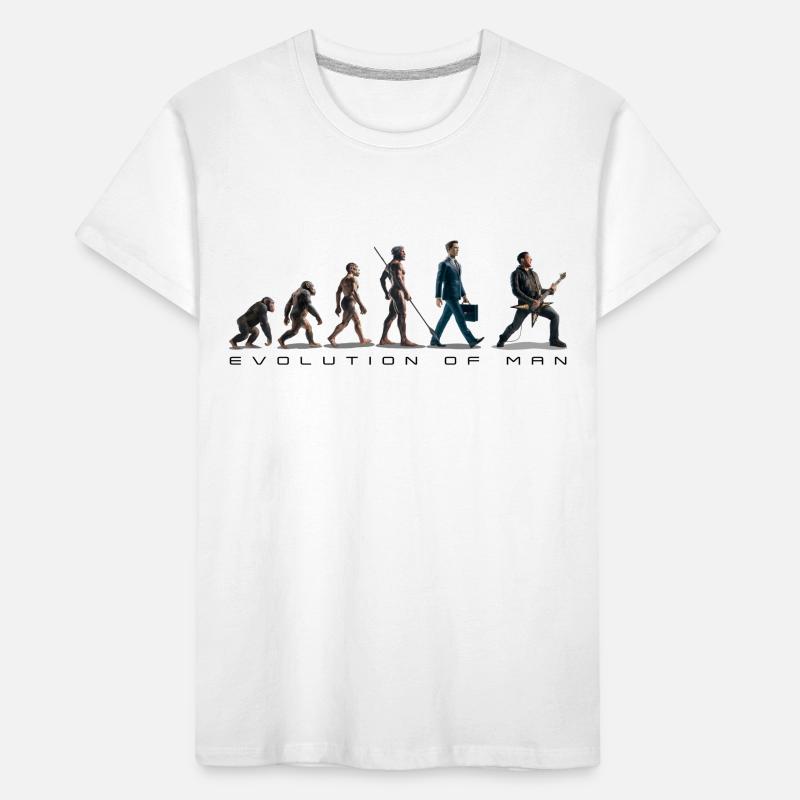 Evolution Guitar Player 06 2024 3 Kids' Premium Organic T-Shirt