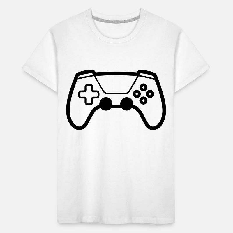 Videospiel-Controller Kinder Premium Bio T-Shirt