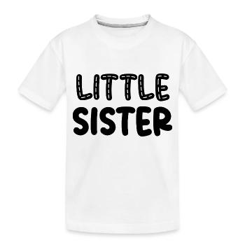 Sister - Kids' Premium Organic T-Shirt - white - Front