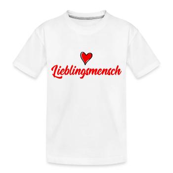 Personne préférée - T-shirt bio Premium Enfant - blanc - Devant