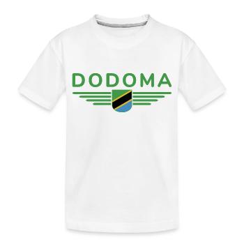Dodoma Design pour les fans de Tanzanie - T-shirt bio Premium Enfant - blanc - Devant