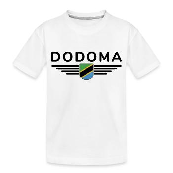 Dodoma Design pour les fans de Tanzanie - T-shirt bio Premium Enfant - blanc - Devant