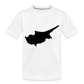 Chypre - T-shirt bio Premium Enfant - blanc - Devant