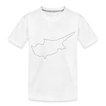 Chypre - T-shirt bio Premium Enfant - blanc - Devant