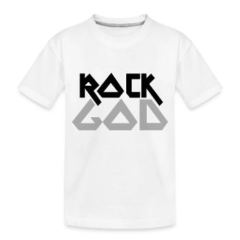 DIEU DE ROCHE - T-shirt bio Premium Enfant - blanc - Devant