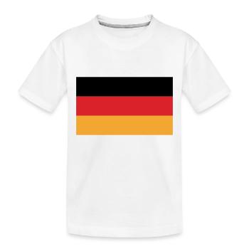 Allemagne - T-shirt bio Premium Enfant - blanc - Devant