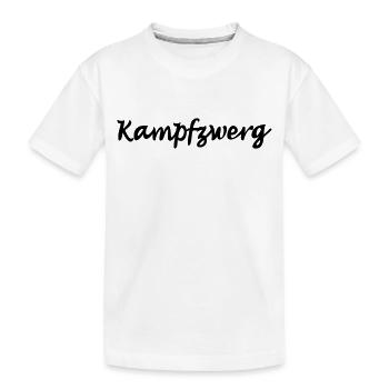 bataille nain - T-shirt bio Premium Enfant - blanc - Devant