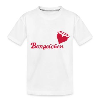 Bengelchen - Kinder Premium Bio T-Shirt - Weiß - Vorne
