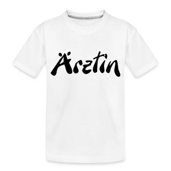 Ärztin - Kinder Premium Bio T-Shirt - Weiß - Vorne