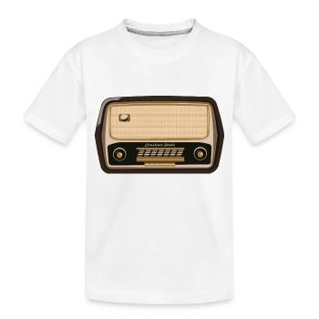 Constant Static - Kinder Premium Bio T-Shirt - Weiß - Vorne