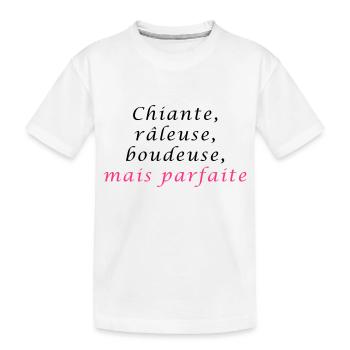 chiante - T-shirt bio Premium Enfant - blanc - Devant