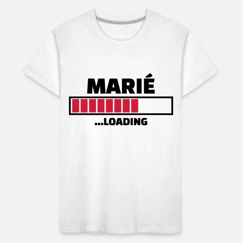 marié ...loading T-shirt bio Premium Enfant