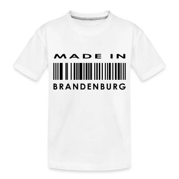 Made in Brandebourg - T-shirt bio Premium Enfant - blanc - Devant