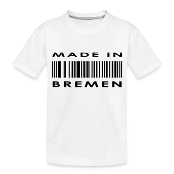Fait à Brême - T-shirt bio Premium Enfant - blanc - Devant