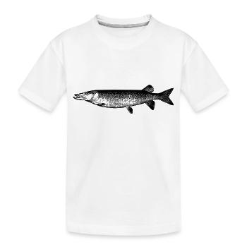 fish111 - T-shirt bio Premium Enfant - blanc - Devant