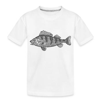 fish388 - T-shirt bio Premium Enfant - blanc - Devant