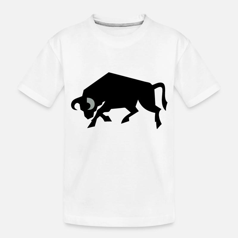 bull_2 - T-shirt bio Premium Enfant - blanc