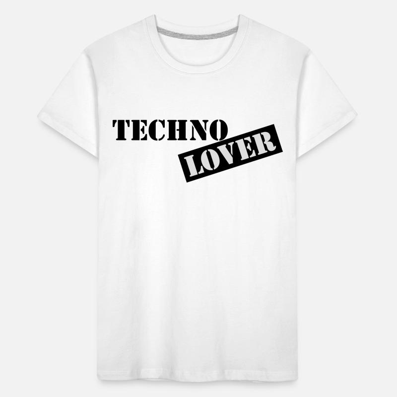 techno lover Kids' Premium Organic T-Shirt