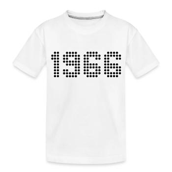 1966 - Kids' Premium Organic T-Shirt - white - Front
