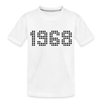 1968 - Kids' Premium Organic T-Shirt - white - Front