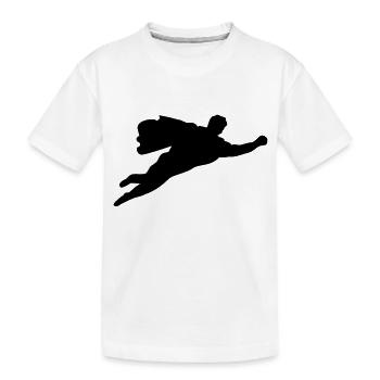 held - Kinder Premium Bio T-Shirt - Weiß - Vorne