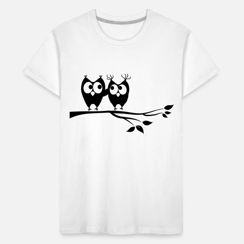eulen Kinder Premium Bio T-Shirt