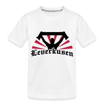 fan_leverkusen____f2 - T-shirt bio Premium Enfant - blanc - Devant