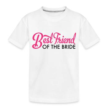 Braut - Kinder Premium Bio T-Shirt - Weiß - Vorne
