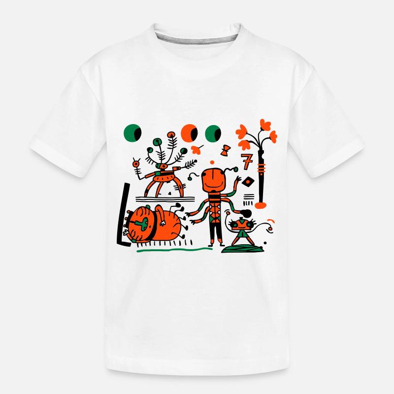 univers - T-shirt bio Premium Enfant - blanc