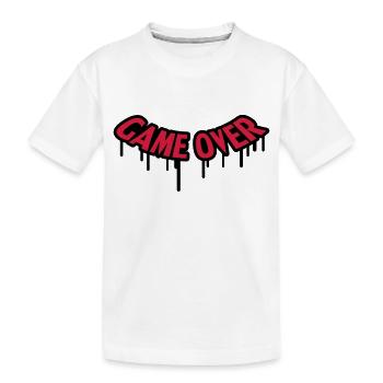 Game Over Graffiti - T-shirt bio Premium Enfant - blanc - Devant