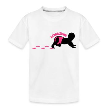 Baby Loading Design - T-shirt bio Premium Enfant - blanc - Devant