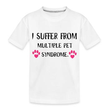 Animals - Kids' Premium Organic T-Shirt - white - Front