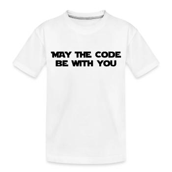 Informatique / Geek / Développeur / Code / Drôle - T-shirt bio Premium Enfant - blanc - Devant