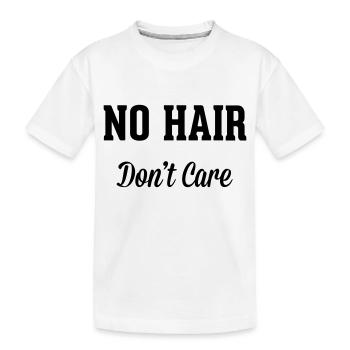 Hair - Kids' Premium Organic T-Shirt - white - Front