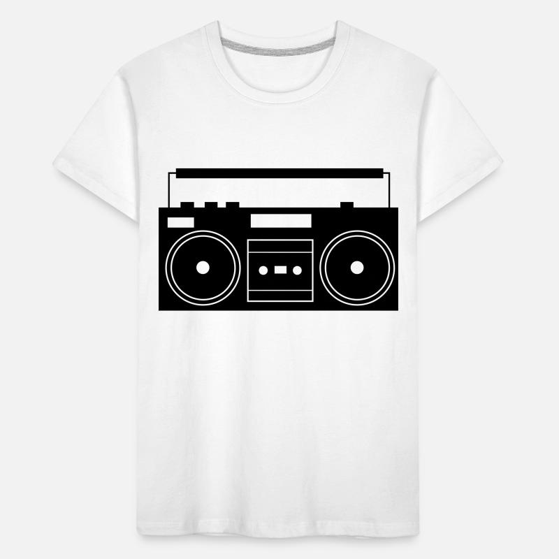 ghettoblaster_01 Kids' Premium Organic T-Shirt